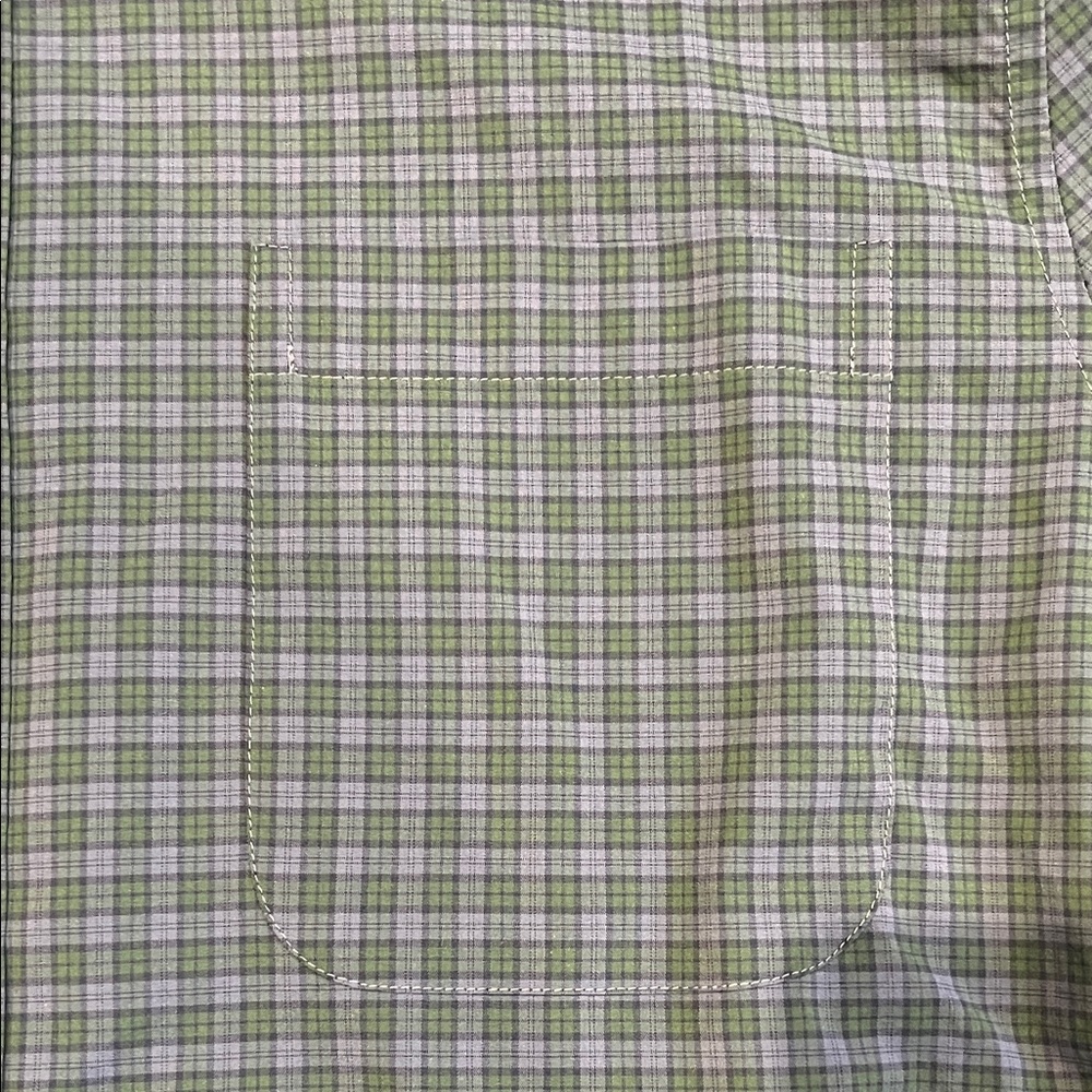 Vineyard Vines Navy Plaid Button Down Shirt - Picture 3 of 3